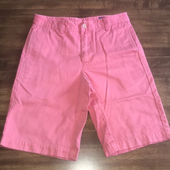 Vineyard Vines Other - Vineyard Vines Boys Coral Chino Shorts Size 14